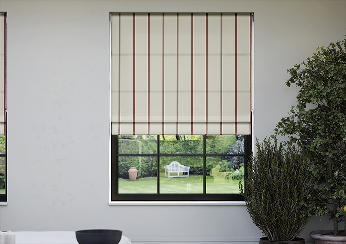 The British Stripe Co. Victoria, Highlands No.1 - Twist&Fit Roman Blind - Image 3